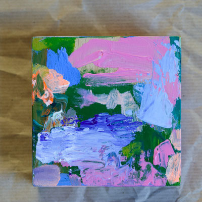 Malerei, abstrakte Kunst, Galerie, Original Kunst, wohnen mit Kunst, kleine Kunstwerke, handmade, schöne Kunst, Bunte Farben 