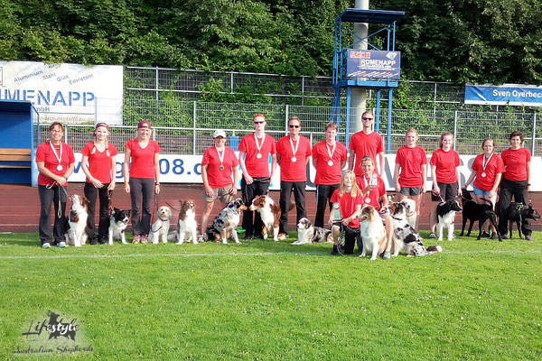 Siegerehrung, Starter Kreisgruppe Hamm