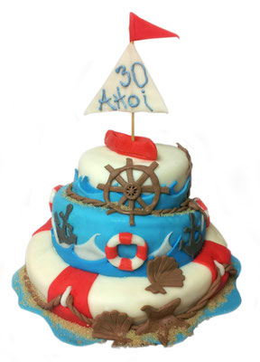 2014_04_02 Sailing Cake