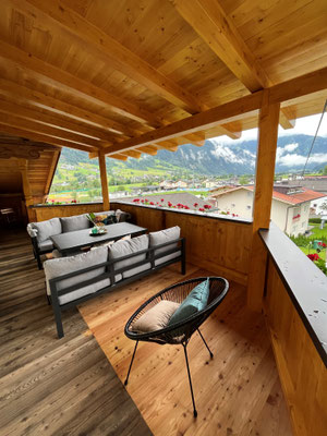 Appartement Ahorn Balkon