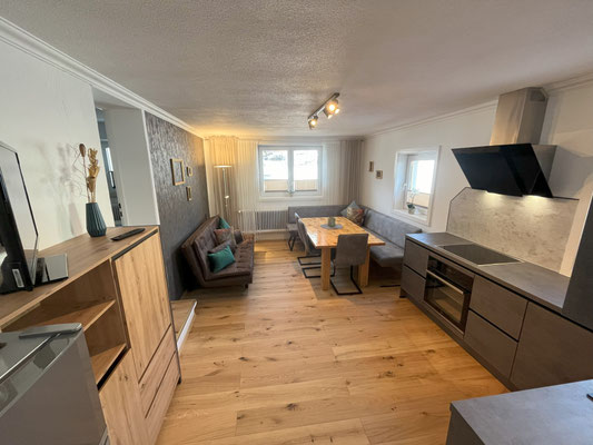 Appartement Kristall Wohnbereich
