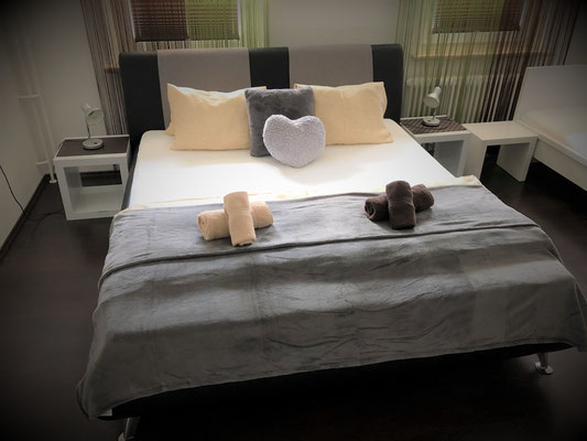 Appartement Kristall Schlafzimmer