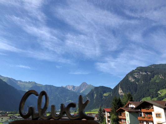 Aussicht Appartement Ahorn