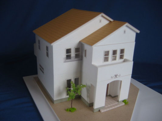 住宅模型　分解カラー模型　1/50