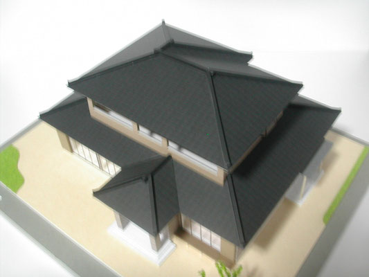 1/50　住宅模型　分解