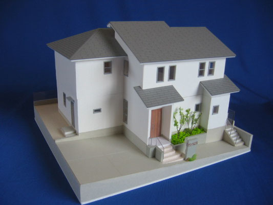 1/50分解カラー住宅模型