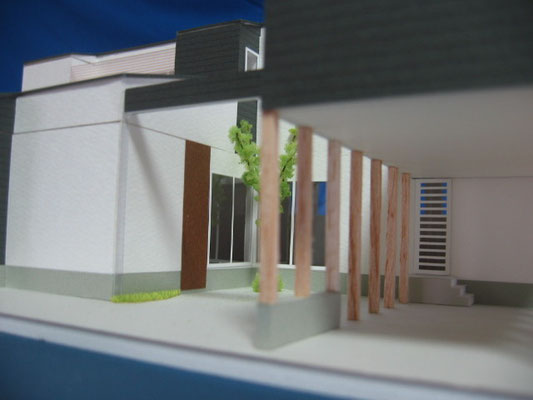 1/50　住宅模型　