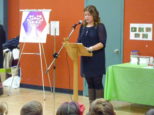 Marie-Ève Brouillette, psychoéducatrice à l’école Antoine-Hallé et responsable du plan de lutte contre l'intimidation et la violence à la Commission scolaire de l’Énergie. 