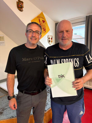 Anwesende zur Ehrung für 50 Jahre DJK-Treue