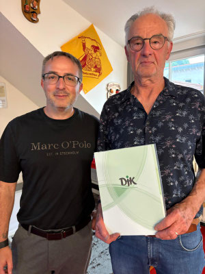 Anwesende zur Ehrung für 40 Jahre DJK-Treue