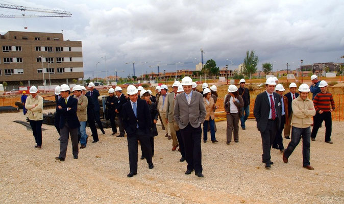 Visita a obra con Jueces y colegiados