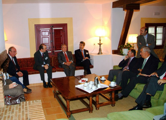 Jornada Jueces-Colegio, visita Pascual Sala Presidente Tribunal Constitucional