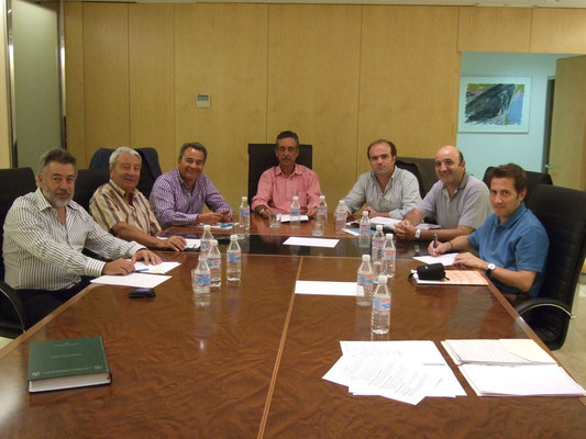 Reunion preparatoria de Contart en sede Consejo General