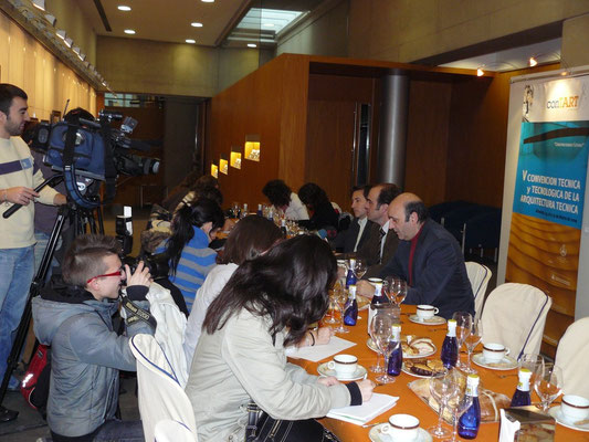 Rueda de prensa de Contart 2009