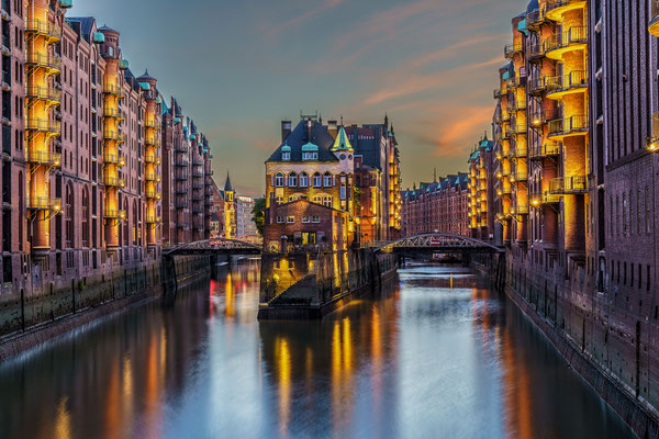 Wasserschloss, Speicherstadt, Hamburg