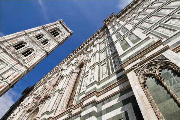 Campanile di Giotto et Duomo Santa Maria del Fiore, Florence, Italie