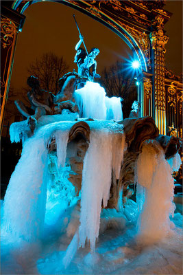 Fontaine de glace - Place Stanislas, Nancy, France