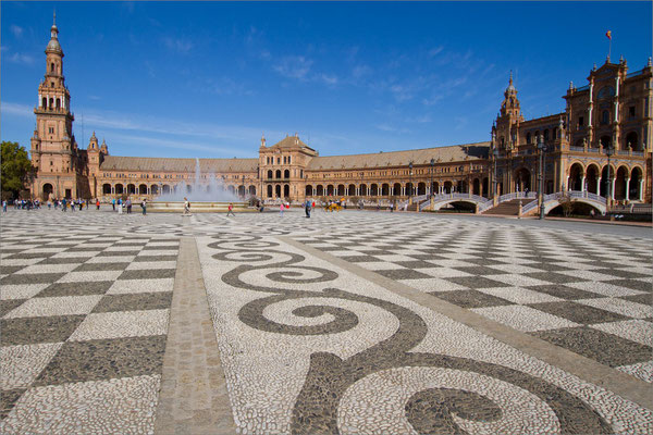 Place d'Espagne, Séville, Espagne