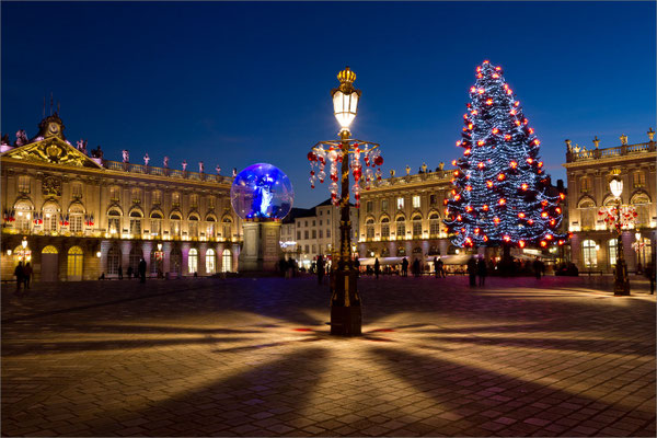 Lumières de Noël - Place Stanislas, Nancy, France