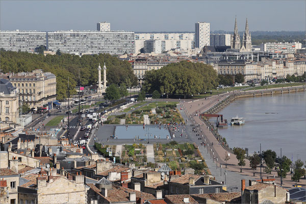 Vue générale, Bordeaux, France