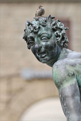 Statue sur la Piazza della Signoria, Florence, Italie