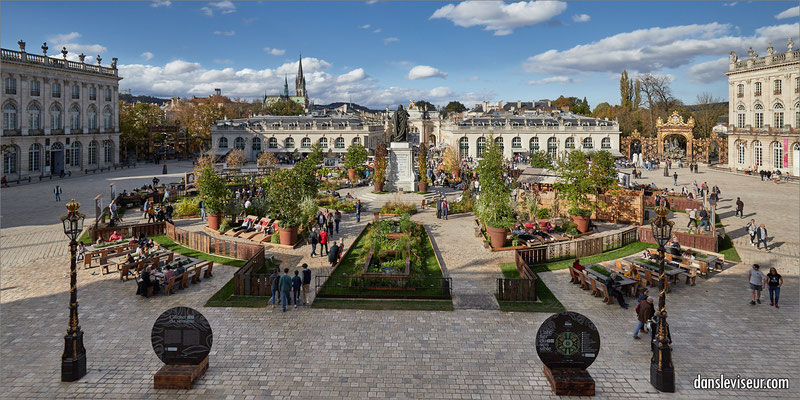 Jardin éphémère - Place Stanislas, Nancy, France