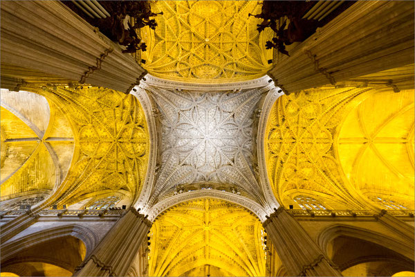 Cathédrale (voûte), Séville, Espagne