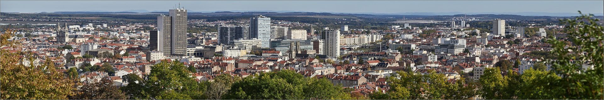 Vue panoramique, Nancy, France