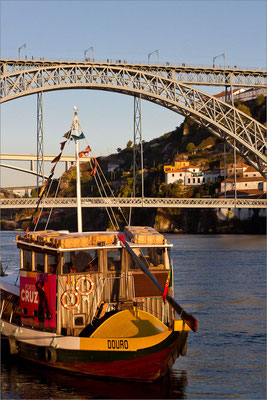 Douro et Ponte Dom Luis I, Porto, Portugal