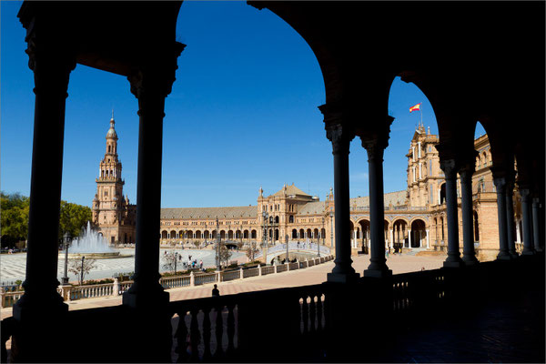 Place d'Espagne, Séville, Espagne