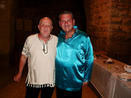 Mit Ibrahim Keivo beim Beiteddine Festival, Libanon