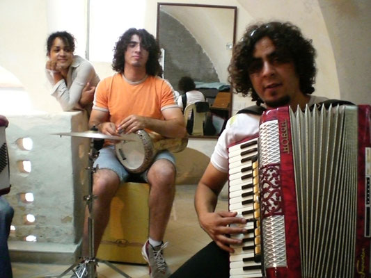 Mit Mohamed Qutati, Tareq Rantissi, Jessi ???