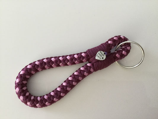 Art.-Nr.: 5065 / Schlüsselanhänger ca. 12cm lang (10mm Seil)  pro Stück CHF 8.-