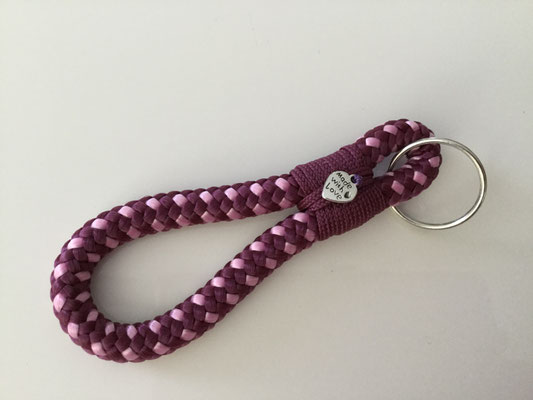Art.-Nr.: 5065 / Schlüsselanhänger ca. 12cm lang (10mm Seil)  pro Stück CHF 8.-