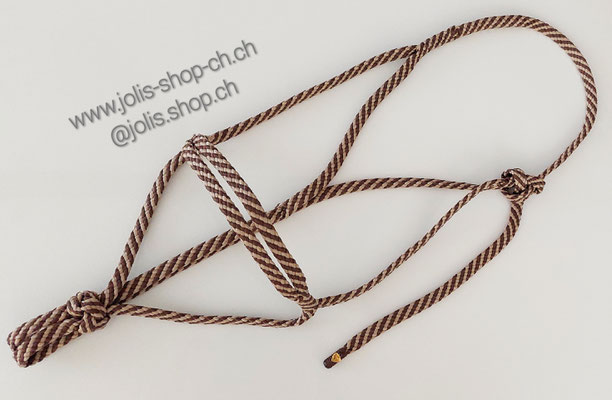 Art.-Nr.: 2068 / Knotenloses-Halfter 1,5cm breit / Grösse FULL / Preis: CHF 29.-