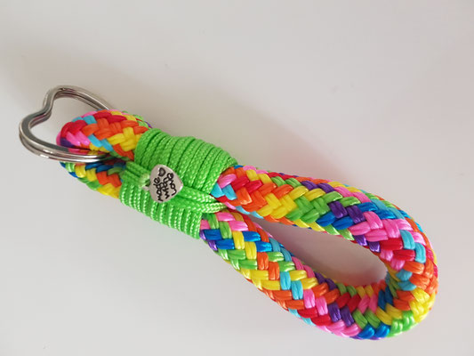Art.-Nr.: 5096 / Schlüsselanhänger ca. 12cm lang (12mm Seil)  pro Stück CHF 8.-