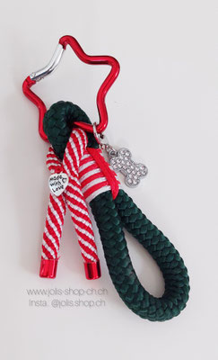 7020 / X-Mas Schlüsselanhänger Candystick    Total Preis: CHF 10.-