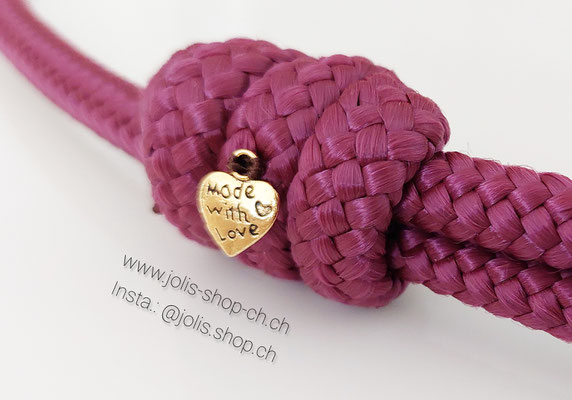 Art.-Nr.: 2071 / Reitring (Durchmesser verstellbar ca. 47cm-62cm) Farbe: Aubergine     /  Preis: CHF 25.00