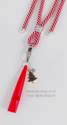 7021 / X-Mas Pfeifenband Candystick mit Pfeife CHF 20.- / ohne Pfeife CHF 15.-  