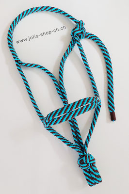Art.-Nr.: 2063 / Knotenloses Halfter innendurchmesser des Seils 12mm (Bandbreite 18mm)                     Preis: CHF 32.-