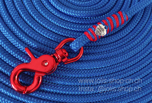 Bild 6 / Art.-Nr. : 6078-6  FCB 10m Schleppleine (6mm) electrikblue   Total Preis: CHF 30.-