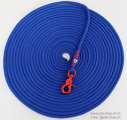 Bild 5 / Art.-Nr. : 6078-5  FCB 10m Schleppleine (6mm) electrikblue   Total Preis: CHF 30.-