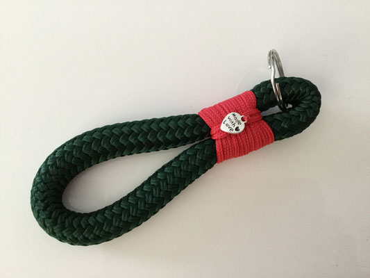 Art.-Nr.: 5076 / Schlüsselanhänger ca. 12cm lang (12mm Seil)  pro Stück CHF 8.-