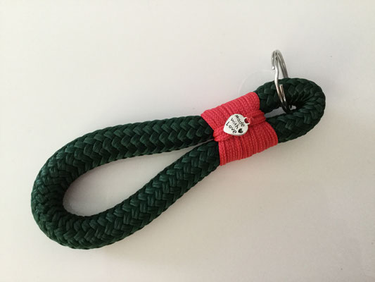 Art.-Nr.: 5076 / Schlüsselanhänger ca. 12cm lang (12mm Seil)  pro Stück CHF 8.-