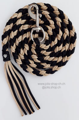 Art.-Nr.: 2025  / Strick 207cm   (Schwarz/Beige)    Preis: CHF 33.-