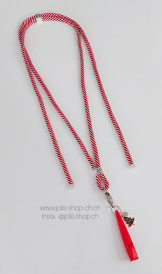 7021 / X-Mas Pfeifenband Candystick mit Pfeife CHF 20.- / ohne Pfeife CHF 15.-  
