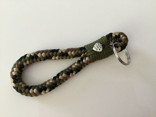 Art.-Nr.: 5069 / Schlüsselanhänger ca. 12cm lang (10mm Seil)  pro Stück CHF 8.-