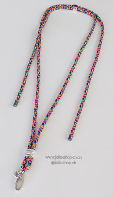 Art.-Nr.: 6049 (rainbow) / Anhänger verstellbar    mit Pfeife CHF 20.- / ohne Pfeife CHF 15.-