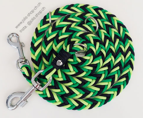 Bild 3 / Art.-Nr.: 6035-3 / Hundeleine (grün) für mittel bis grosse Hunde  180cm lang          Preis: CHF 33.-      