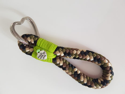 Art.-Nr.: 5093 / Schlüsselanhänger ca. 11cm lang (10mm Seil)  pro Stück CHF 8.-